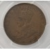 AUSTRALIA 1925 . ONE 1 PENNY . PCGS VF35